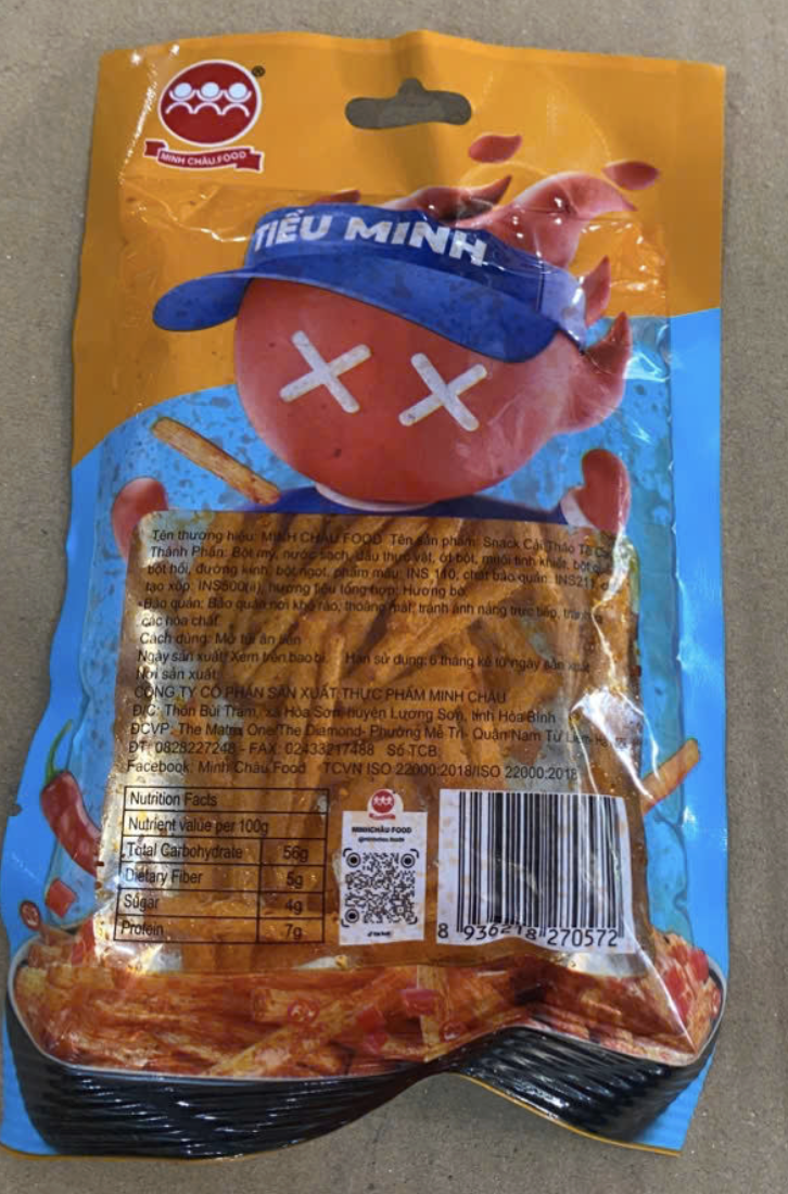 Snack Minh Châu Food (30 gói )